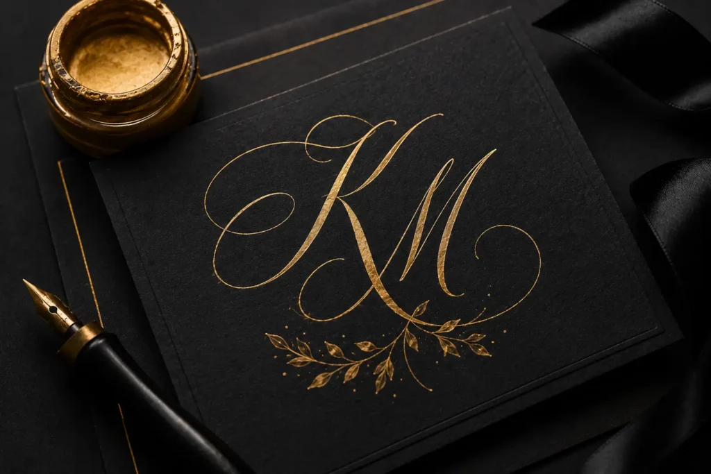 Why Gold Metallic Ink Looks Stunning on Black Paper