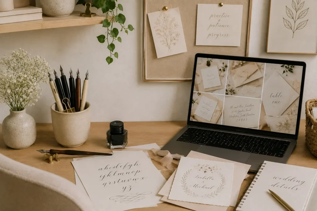 How to Set Up a Calligraphy Studio at Home